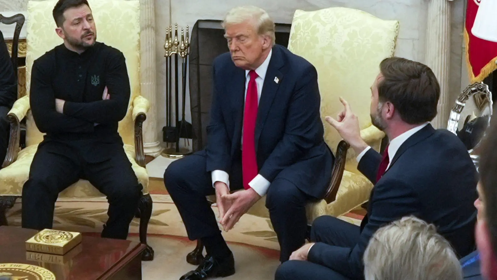 Zwischen Kiew und Washington geht der Streit um die Zukunft der von Russland annektierten Schwarzmeer-Halbinsel Krim weiter. (Archivbild) (Foto: Mystyslav Chernov/AP/dpa)