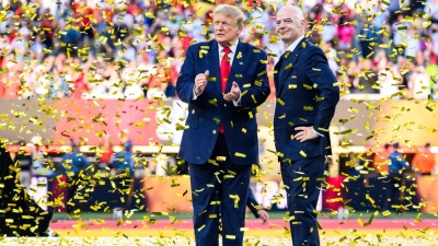 Was plant Infantino nach der WM in Amerika? (Archivbild) (Foto: Tom Weller/dpa)