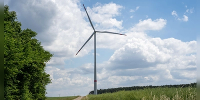 Zwischen Dietenhofen und Neuhof/Zenn steht der Bürgerwindpark Frankenhöhe. (Foto: Philipp Wohlfart)