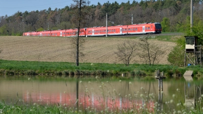 Noch bis Ende September sollen nach Angaben der Bahn die Einschränkungen auf der Linie zwischen Würzburg und Nürnberg dauern.  (Foto: Ulrike Ganter)