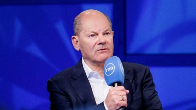 Von einem höheren Renteneintrittsalter hält Olaf Scholz nicht viel. (Foto: Carsten Koall/dpa)