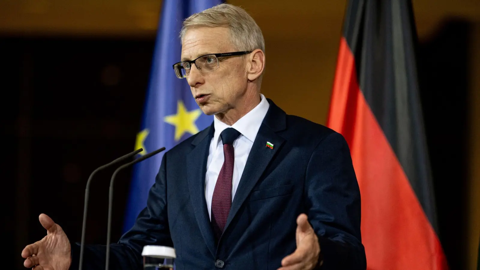 Der bulgarische Ministerpräsident Nikolaj Denkow. (Foto: Fabian Sommer/dpa)