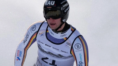 Für Skirennfahrer Luis Vogt ist die Saison vorzeitig beendet. (Archivbild) (Foto: Giovanni Auletta/AP/dpa)