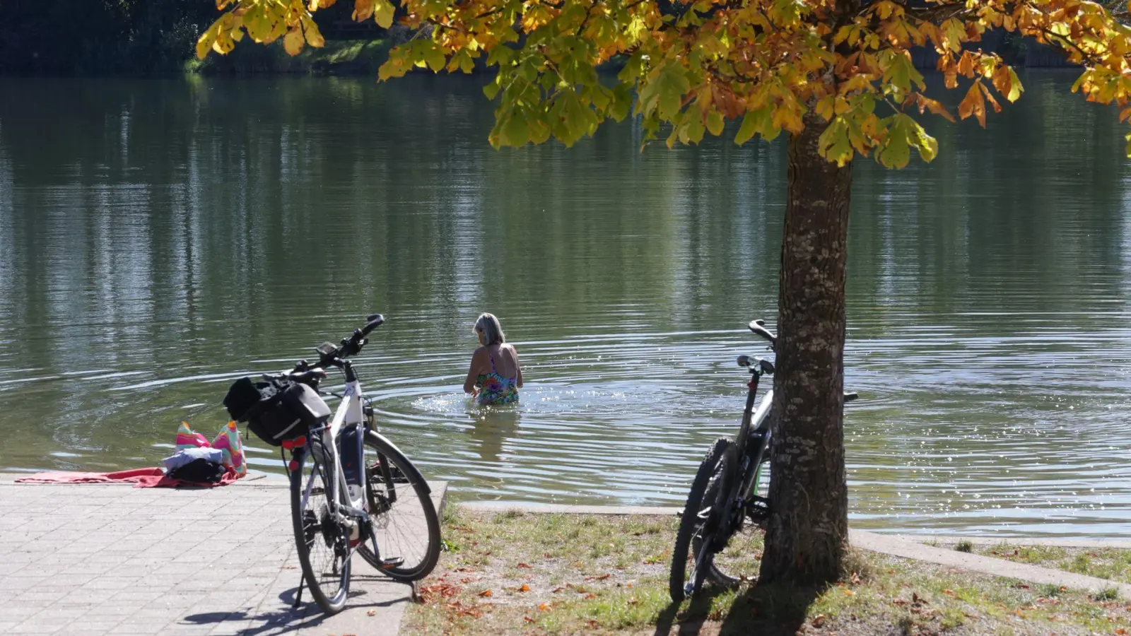 Der Altweibersommer sorgt aktuell für bestes Ausflugswetter. (Symbolbild) (Foto: Thomas Warnack/dpa)