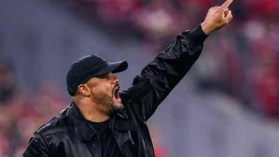 „Nie verlieren, was uns stark macht.“ Bayern-Trainer Vincent Kompany glaubt fest an seine Spielphilosophie. (Foto: Tom Weller/dpa)