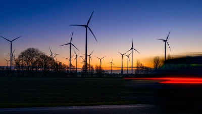 Wichtigste Quelle für in Deutschland produzierten Strom: Wind. (Archivbild) (Foto: Patrick Pleul/dpa)
