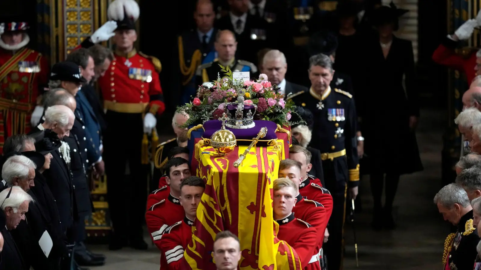 Der Trauergottesdienst für Königin Elizabeth II. wurde von schätzungsweise vier Milliarden Menschen verfolgt (Archivbild). (Foto: Frank Augstein/Pool AP/dpa)