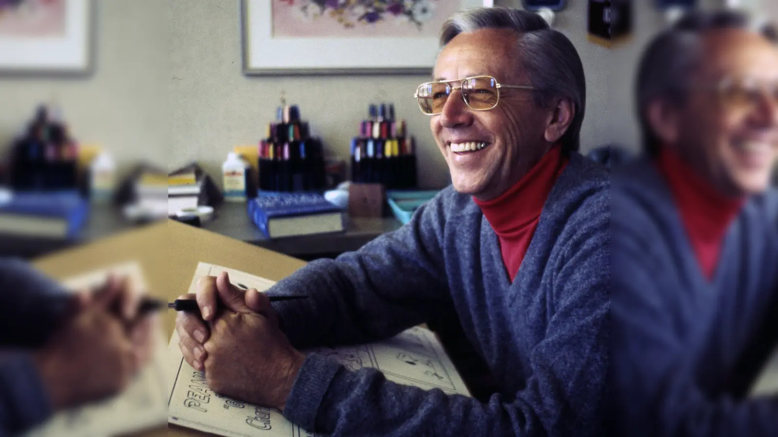 Vor 25 Jahren starb Peanuts-Zeichner Charles M. Schulz. (Archivbild) (Foto: ---/ SFIPT/ Charles M. Schulz Museum, Santa Rosa, California/dpa)