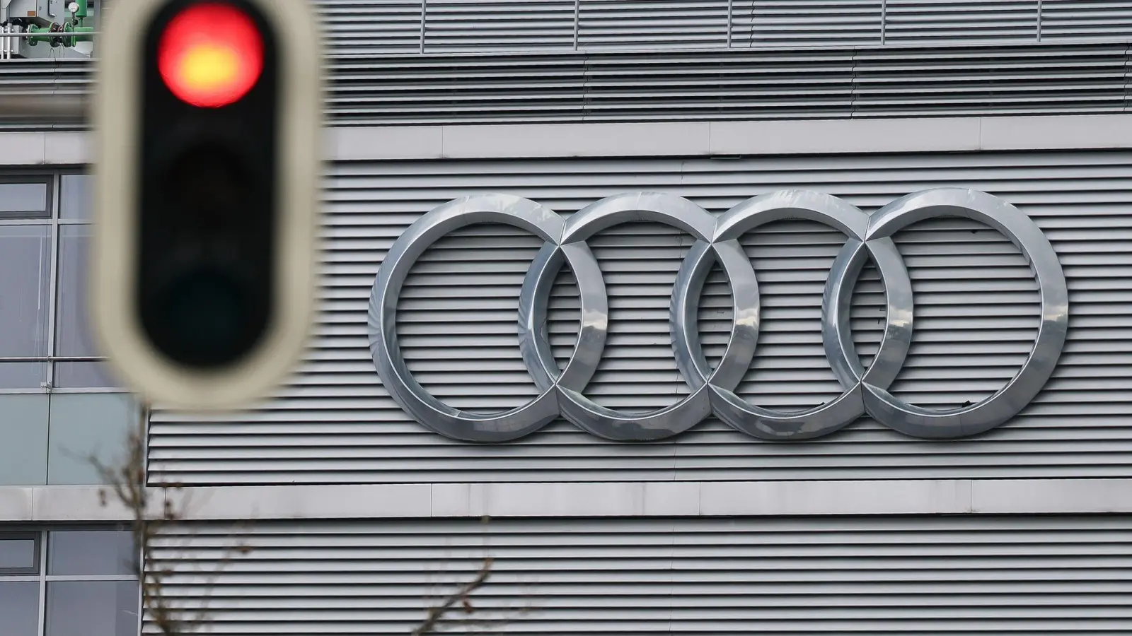 Die Geschäfte bei Audi liefen 2024 schlecht.  (Foto: Daniel Löb/dpa)