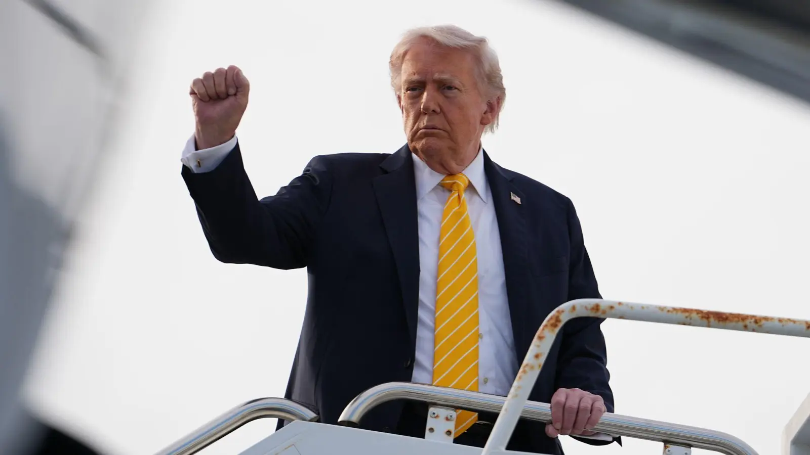 Trump reagiert mit Maßnahmen gegen Verbündete meist auf Aussagen, die ihn verärgert haben.  (Foto: Matt Rourke/AP/dpa)