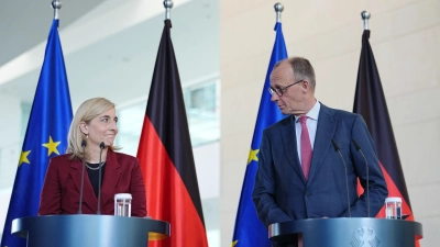 Gesundheitsministerin Nina Warken plant Milliarden-Einsparungen bei Gesundheitskosten. (Foto: Kay Nietfeld/dpa)