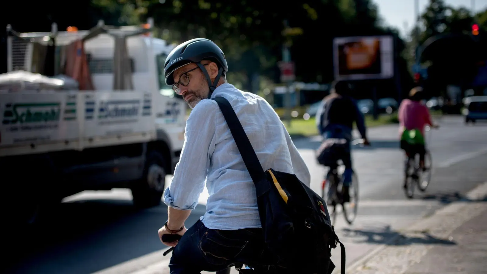 Auch Radwege sind kein sicherer Ort für Radler. Am Montag ereigneten sich an gleicher Stelle gleich zwei Unfälle. (Symbolbild: Zacharie Scheurer)