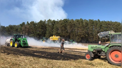 Über dem betroffenen Waldgebiet bei Kitschendorf stand eine große Rauchwolke. (Foto: Jim Albright)