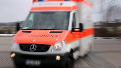 Lebensgefahr bestand für den 39-Jährigen nicht. (Symbolbild) (Foto: Stephan Jansen/dpa)