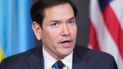 Rubio lobt den Vatikan.  (Foto: Jacquelyn Martin/AP/dpa)