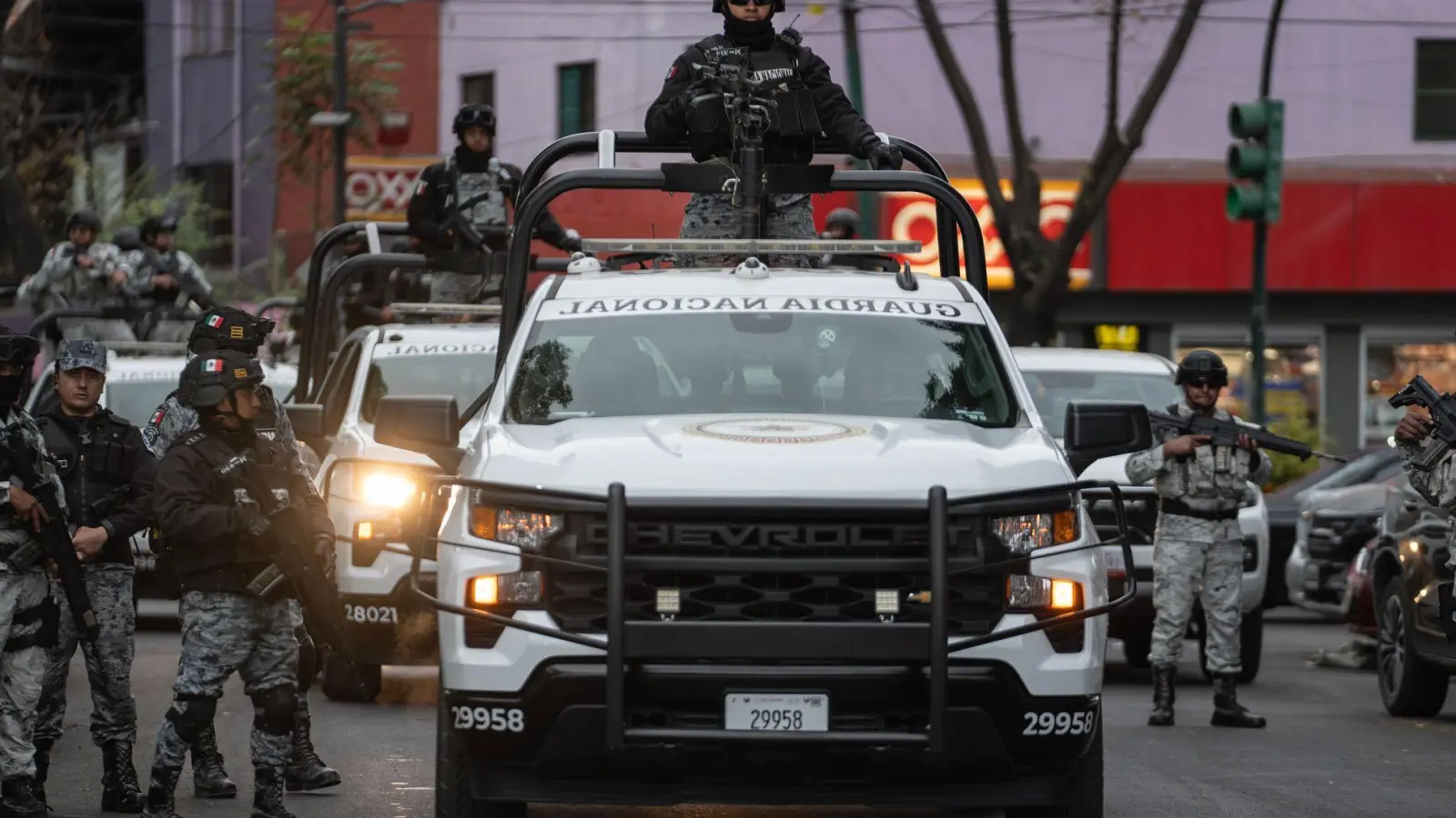 Unter den Toten sind auch 25 Mitglieder der Nationalgarde. (Foto: Félix Márquez/dpa)
