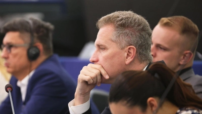Der AfD-Politiker Petr Bystron selbst weist die Vorwürfe gegen ihn vehement zurück. (Archivbild) (Foto: Philipp von Ditfurth/dpa)