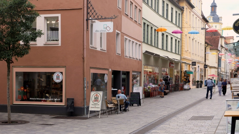 Der Tante-Anna-Laden ist an der Ecke Neustadt/Fermo-Platz zu finden. (Foto: Oliver Herbst)