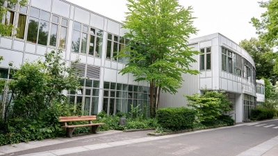 Das Gebäude der Klinik für Psychiatrie, Psychotherapie und Psychosomatik. (Foto: Fabian Sommer/dpa)