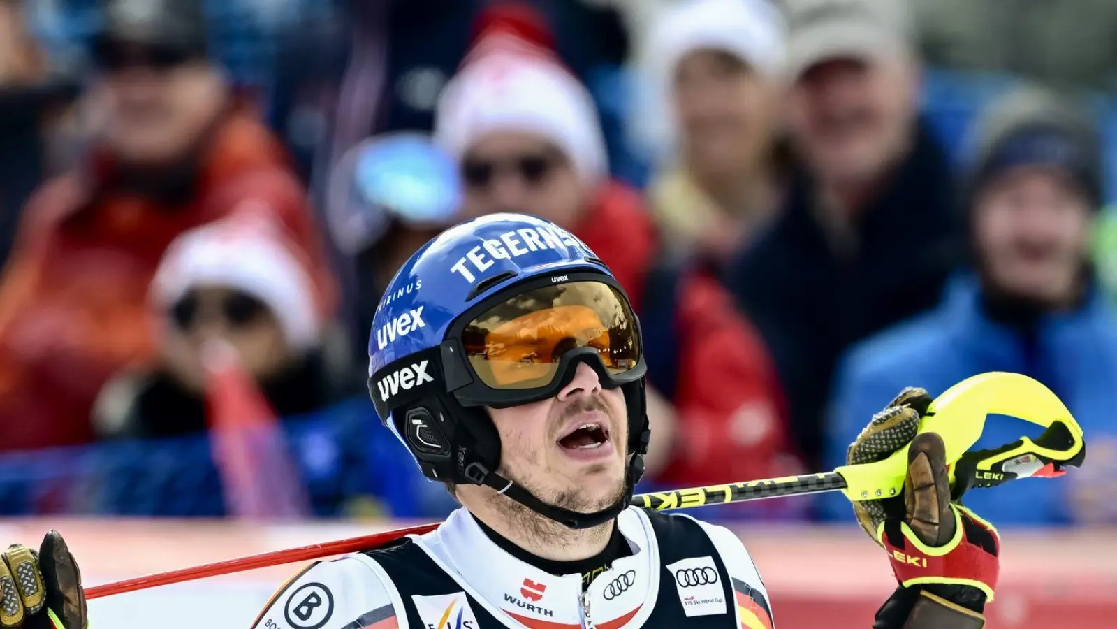 Slalomfahrer Anton Tremmel beendet seine Karriere. (Archivbild) (Foto: Jean-Christophe Bott/KEYSTONE/dpa)