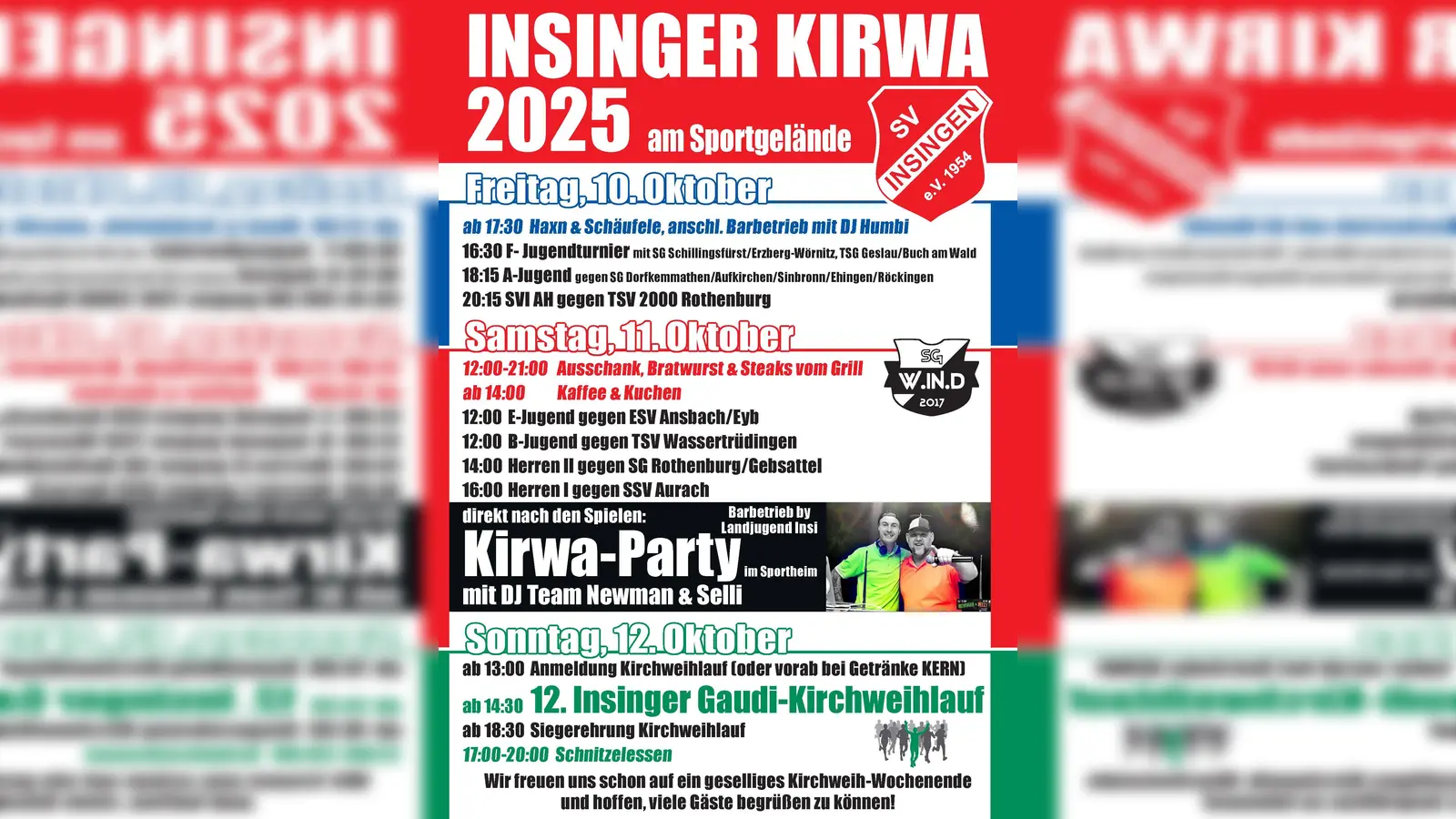 Das attraktive Programm auf dem Sportgelände bietet Abwechslung pur und hat für jeden etwas dabei. (Foto: SV Insingen)