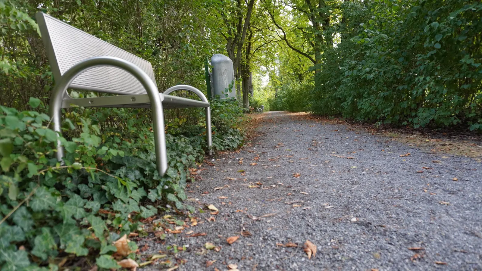 Zu einer abgelegenen Bank im Kurpark Bad Windsheim hatte die Krankenschwester ihr Opfer gelockt. Nachdem sie mit dem Messer zugestochen hatte, verständige sie den Rettungsdienst. (Foto: Bastian Lauer)