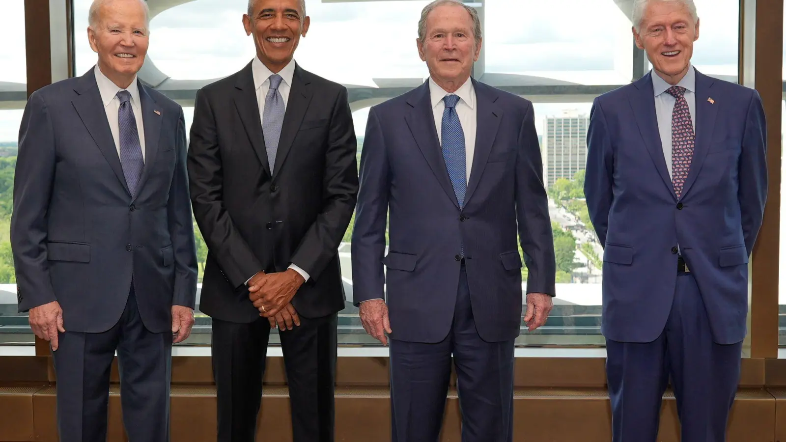 Die Zeit vor Trump - ehemalige US-Präsidenten (Archivbild). (Foto: Pablo Martinez Monsivais/AP Pool/AP/dpa)