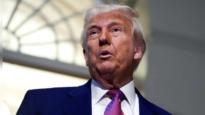 Donald Trump treibt seine Pläne für ein großes neues Raketenabwehrsystem in den USA voran.  (Foto: Julia Demaree Nikhinson/AP/dpa)