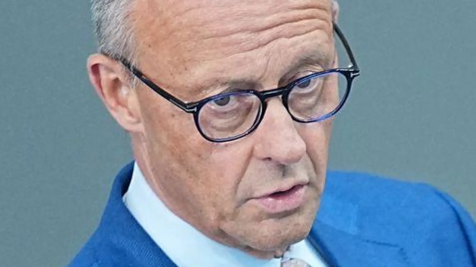Bundeskanzler Friedrich Merz ist bei der Rente zuversichtlich.  (Foto: Michael Kappeler/dpa)