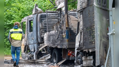 Auch ein Anschlag auf Polizeifahrzeuge zählt zu der mutmaßlichen Serie - der 32-Jährige gilt hier aber nicht als Beschuldigter. (Archivfoto)  (Foto: Peter Kneffel/dpa)