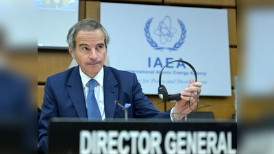 „Der Prozess der Abrüstung oder des kontrollierten Abbaus der Atomwaffenarsenale ist zum Stillstand gekommen“, sagt IAEA-Chef Grossi. (Foto: Roland Schlager/apa/dpa)
