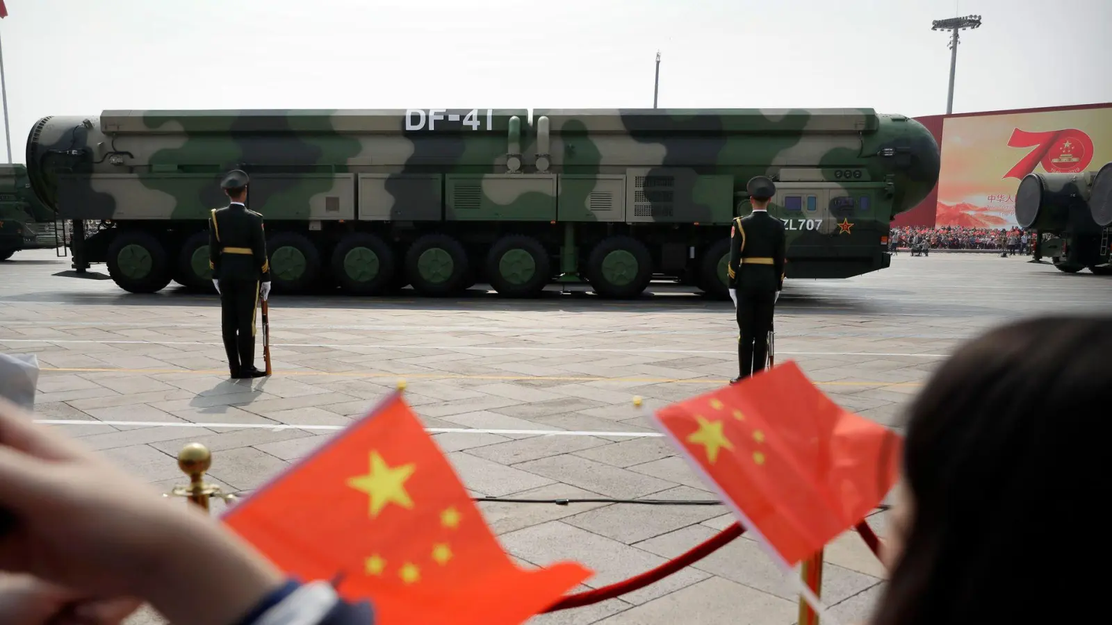 Der letzte bekannte Test einer Interkontinental-Rakete unter solchen Bedingungen durch China ist Jahrzehnte her. (Archivbild)  (Foto: Mark Schiefelbein/AP/dpa)