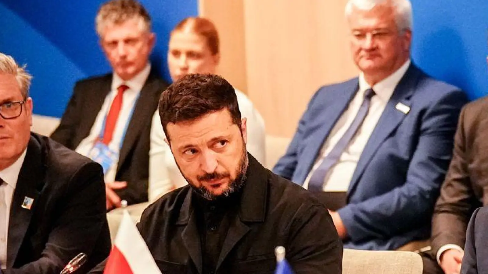 Beim Nato-Gipfel im vergangenen Jahr bekam der ukrainische Präsident Wolodymyr Selenskyj nur nationale Unterstützungszusagen - aber keine des Bündnisses. Das soll in Ankara nun anders werden. (Archivbild) (Foto: Kay Nietfeld/dpa)