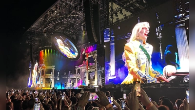 Das Konzert in Rio war als das größte in Gagas Karriere angekündigt worden. (Archivbild) (Foto: Philipp Znidar/dpa)