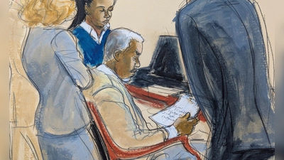 Im Prozess gegen den Rapper Sean Combs berät nun die Jury.  (Foto: Elizabeth Williams/AP/dpa)