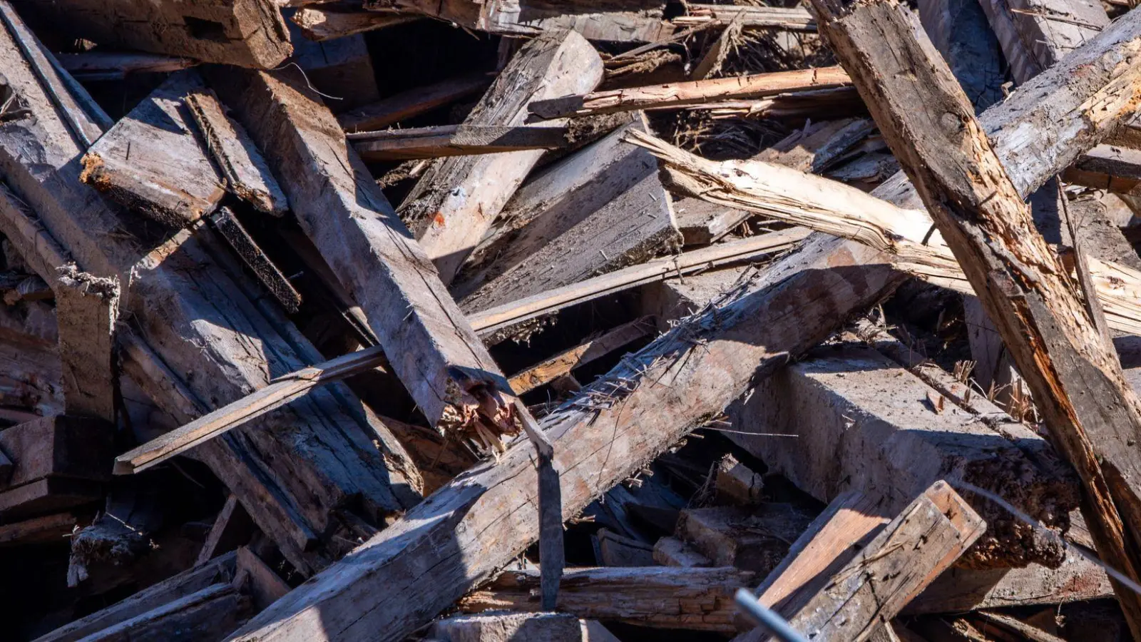 Bau- und Abbruchabfälle machten wie schon in den Vorjahren den größten Anteil an der Gesamtmenge gefährlicher Abfälle aus.. (Symbolbild) (Foto: Jens Büttner/dpa)