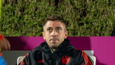 Marco Neppe war zehn Jahre für den FC Bayern aktiv - hier etwa beim Wintertrainingslager 2023 in Doha. (Archivfoto) (Foto: Peter Kneffel/dpa)