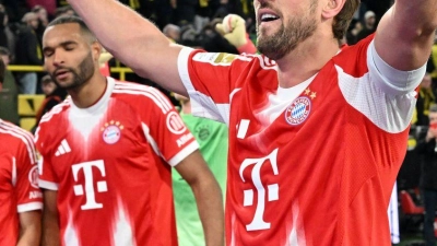 Harry Kane erzielte seine Saisontore 29 und 30 (Foto: David Inderlied/dpa)