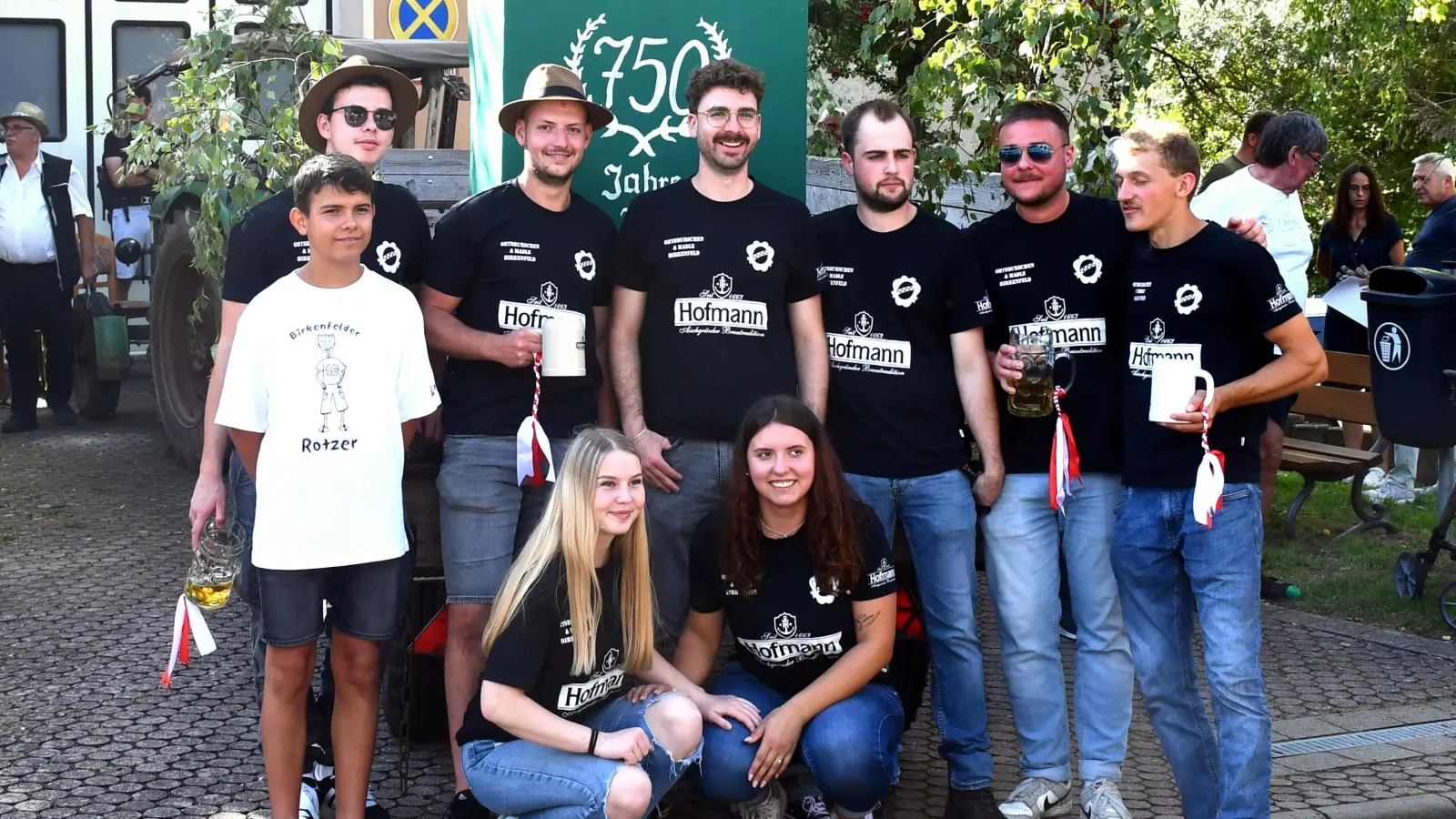 Für beste Laune ist im schönen Birkenfeld einmal mehr gesorgt. (Foto: Gudrun Schwarz-Köhler)