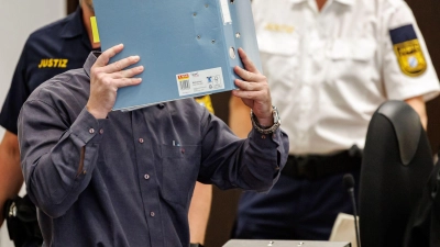 Die Verdächtige sitzt seit Mai 2025 in Untersuchungshaft.  (Foto: Daniel Karmann/dpa)