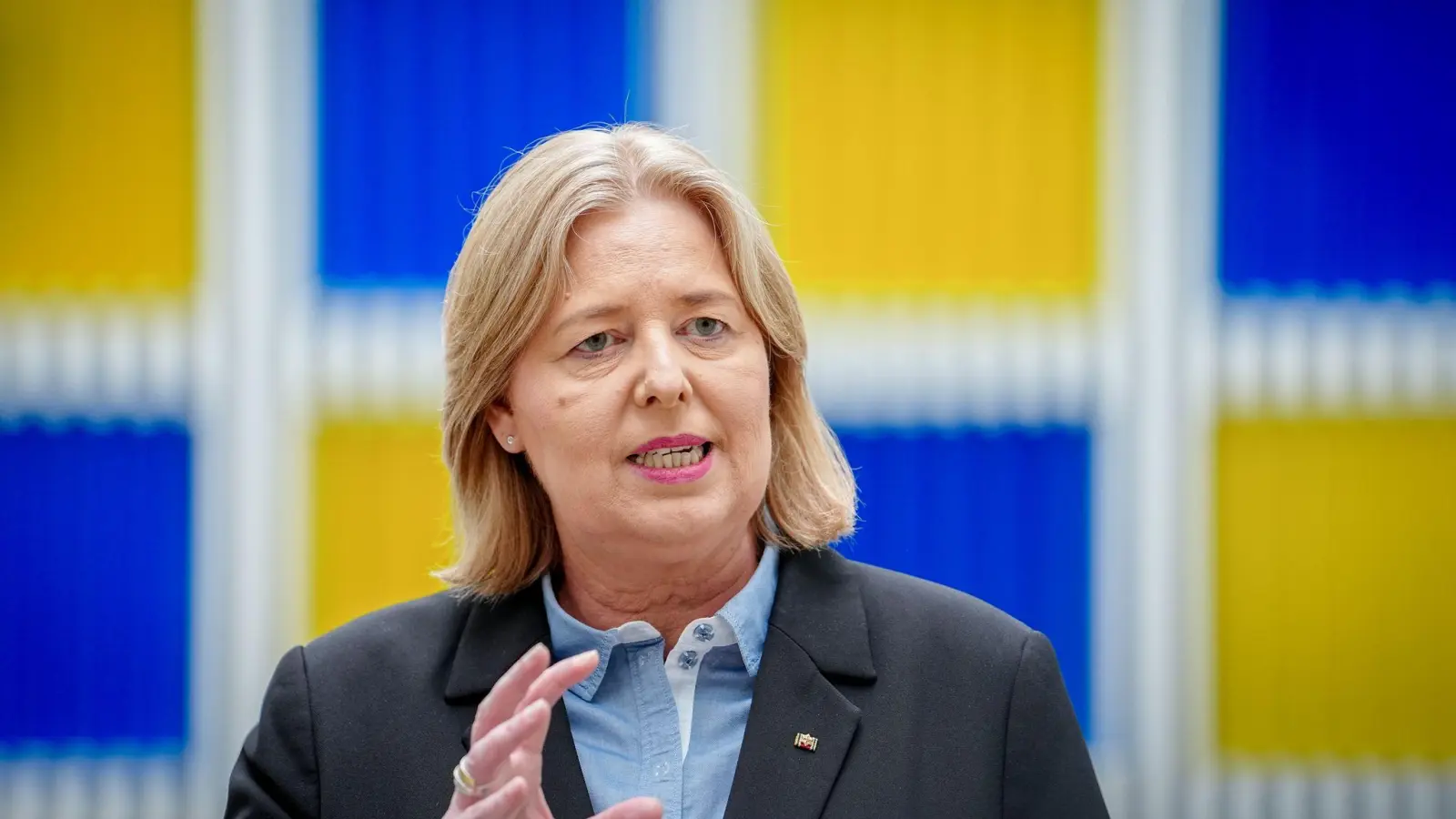„Ich bin für alles offen“, sagte die Bundessozialministerin mit Blick auf die Rente.  (Foto: Kay Nietfeld/dpa)
