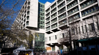 Der „Reichsbürger“-Prozess vor dem Oberlandesgericht in München findet im Strafjustizzentrum statt. (Archivbild) (Foto: Sven Hoppe/dpa)