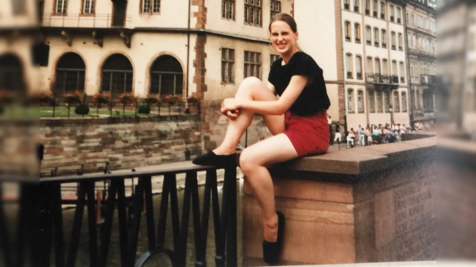 Ein Foto aus alten Tagen: Andrea Dallheimer war früher eine zierliche Frau. (Foto: privat)
