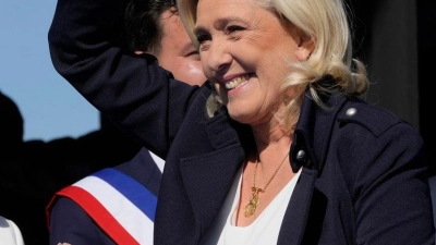 Marine Le Pen will Frankreichs nächste Präsidentin werden. (Archivbild) (Foto: Michel Euler/AP/dpa)