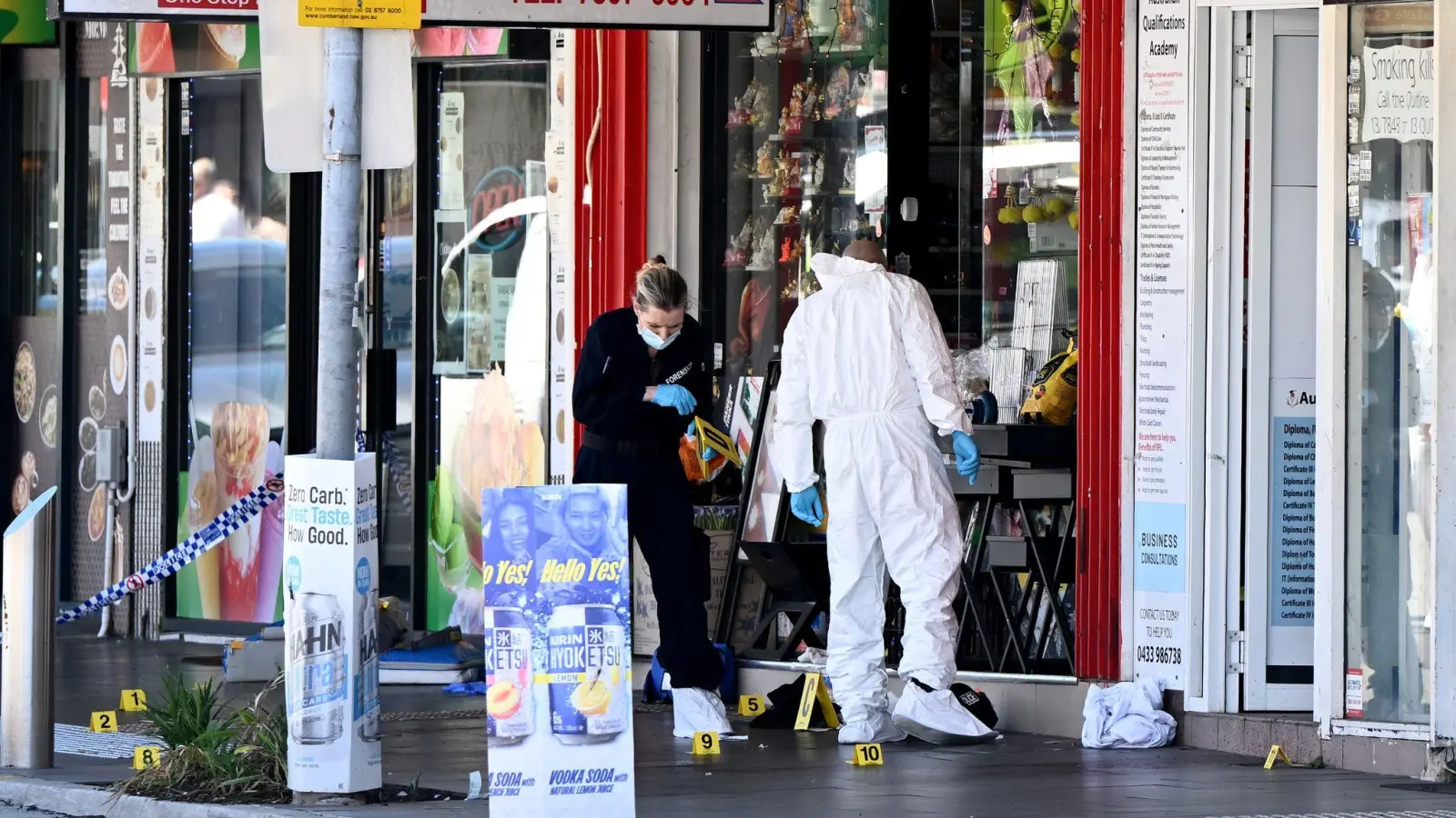 Die Hintergründe der Tat sind noch unklar.  (Foto: Bianca De Marchi/AAP/dpa)