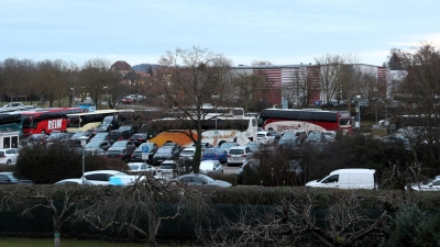 Der P1 am Rödertor war während des Reiterlesmarktes – wie hier am vierten Adventswochenende 2025 – oft zum bersten gefüllt. (Foto: Jürgen Binder)