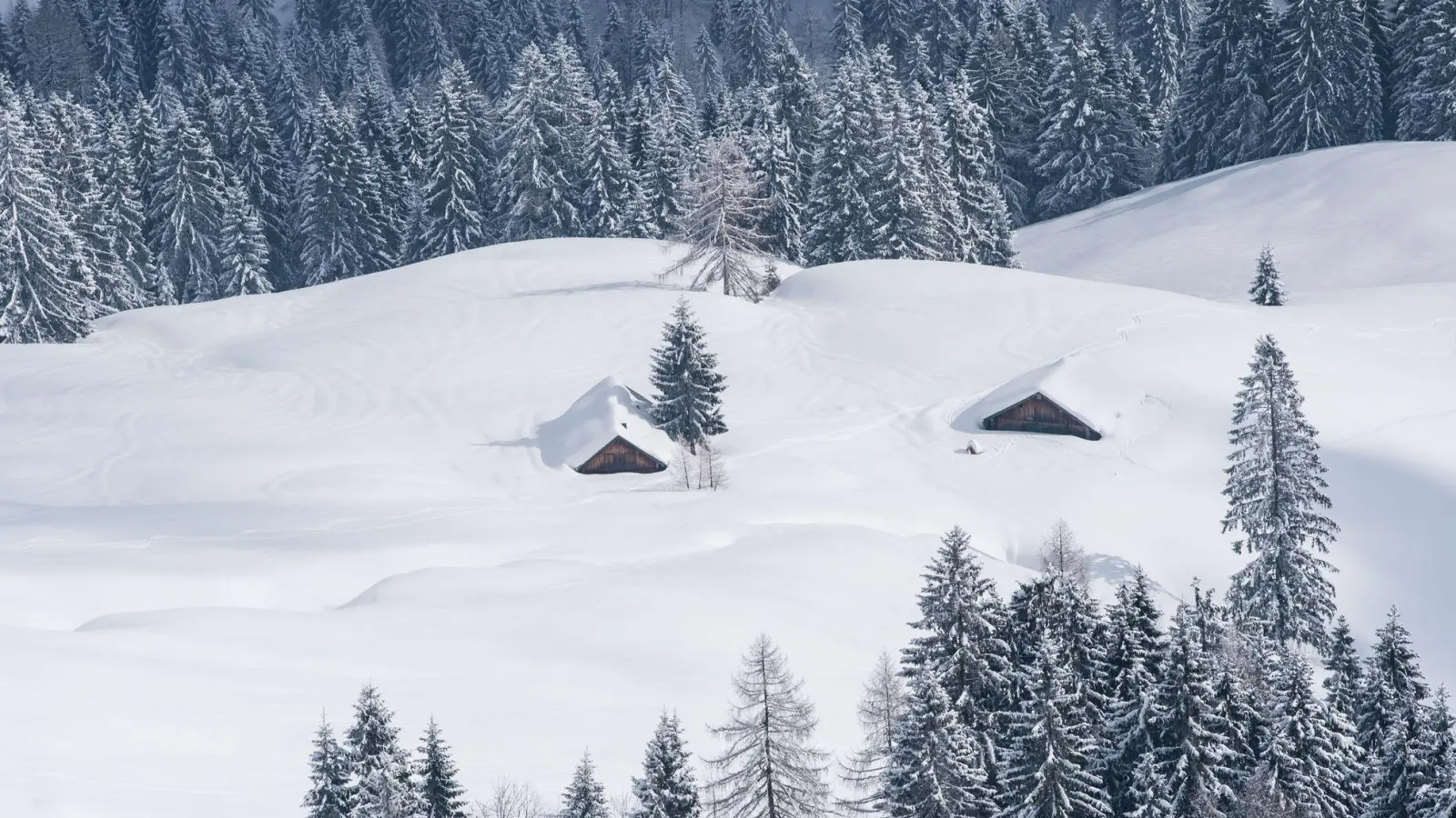 Winterräume in Hütten sollen Bergsportlern als sichere Unterkunft dienen, werden aber teils als Party-Spot missbraucht (Symbolbild). (Foto: Lino Mirgeler/dpa)