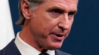 Gegen den erklärten Willen von Gouverneur Newsom hat Trump am Wochenende seine Macht demonstriert und den Einsatz der Nationalgarde befohlen. (Foto: Rich Pedroncelli/AP/dpa)