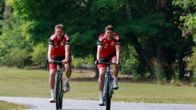 Julian Nagelsmann ist gerne in seiner Freizeit mit dem Fahrrad unterwegs. (Archivbild)  (Foto: Jan Woitas/dpa)