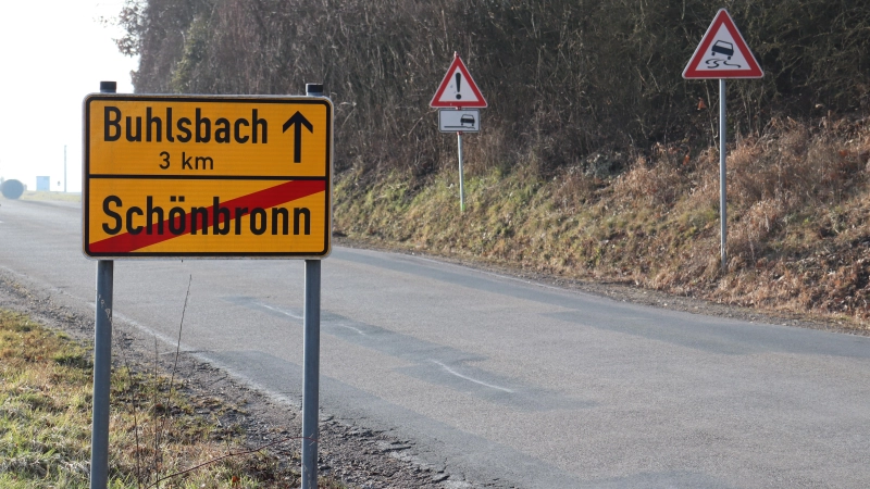 Der Ausbau der Kreisstraße AN 10 zwischen Schönbronn und Röshof soll in diesem Jahr ab April fortgesetzt werden.  (Archivbild: Thomas Schaller)